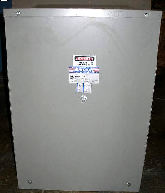 AFP Step Down Transformer, 30 kva, 480-160-196-240v,